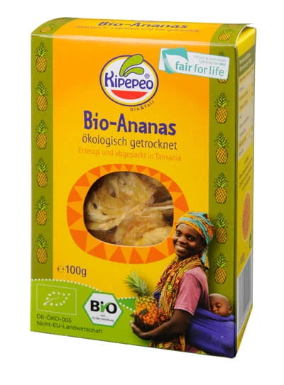 Bio-Ananasstücke, FAIR TRADE - Rohkostqualität DE-ÖKO-006