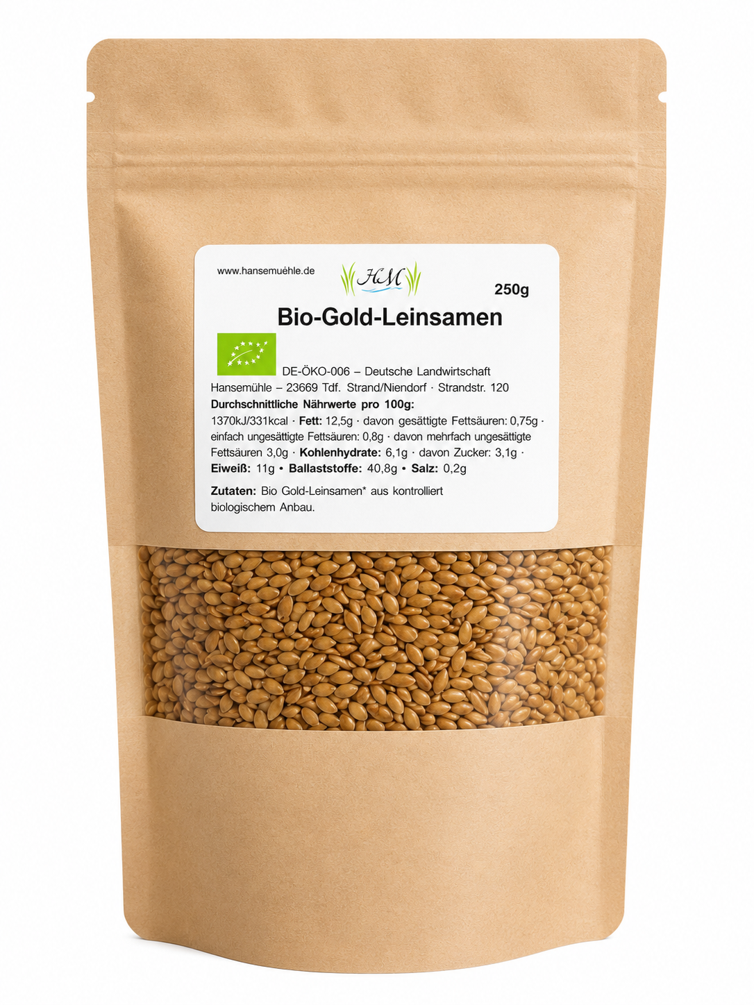Bio-Leinsamen (Goldlein) aus deutscher Landwirtschaft