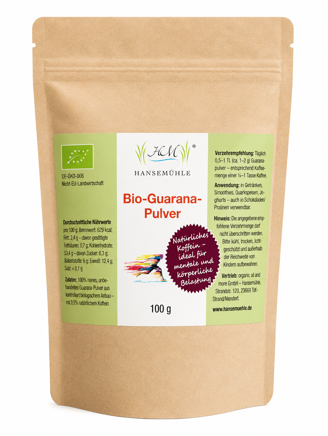 Bio-Guarana-Pulver