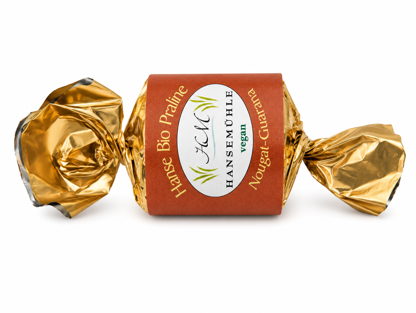 Hanse Bio-Praline Nougat Guarana Zartbitter vegan