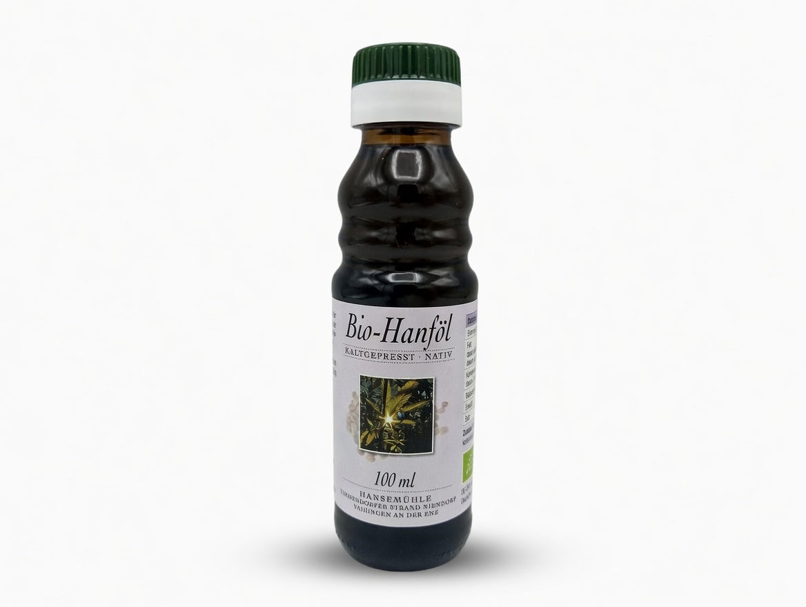 Bio-Hanföl nativ und ungefiltert DE-ÖKO-006