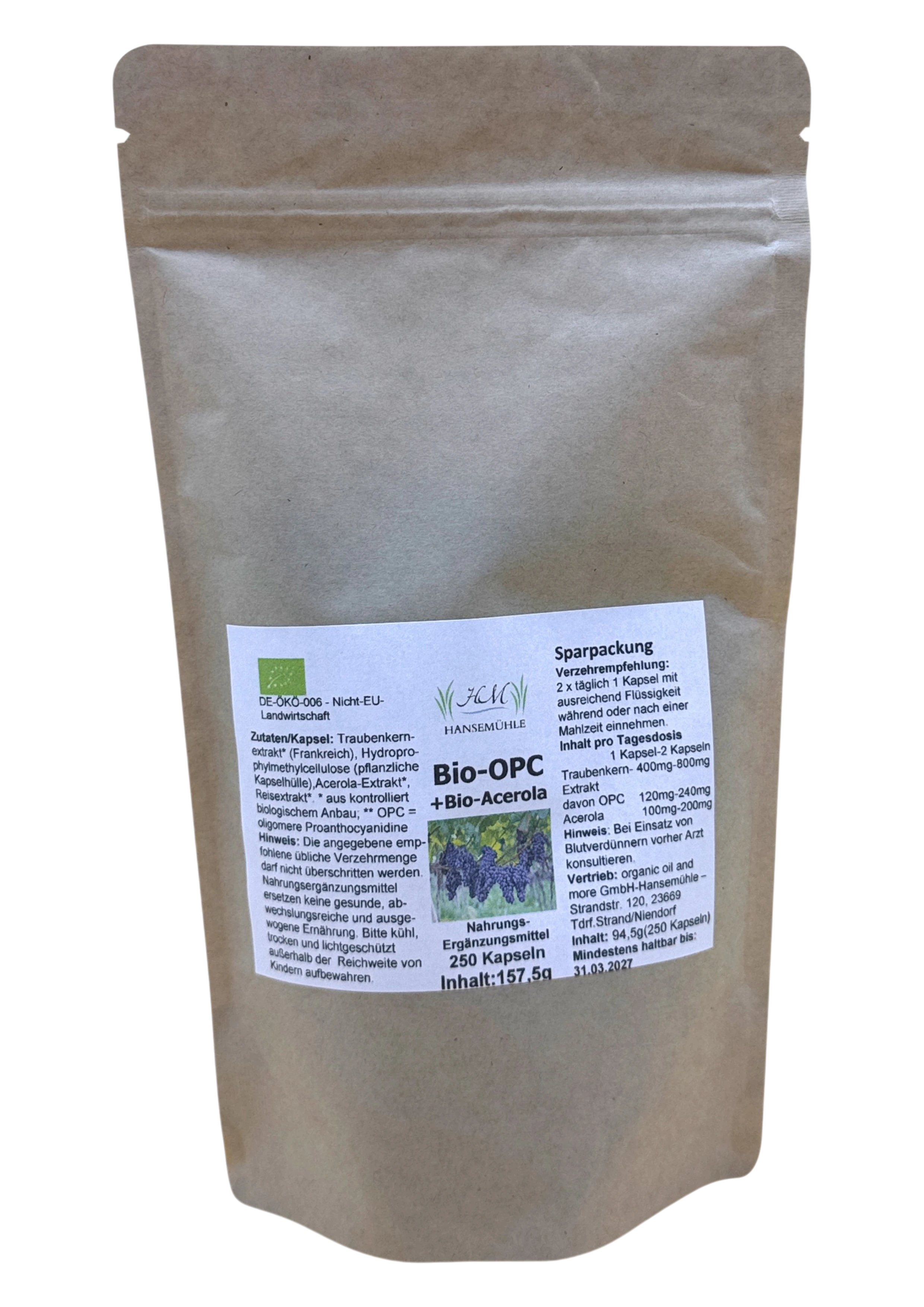 Bio-OPC + Bio-Acerola - vegan -