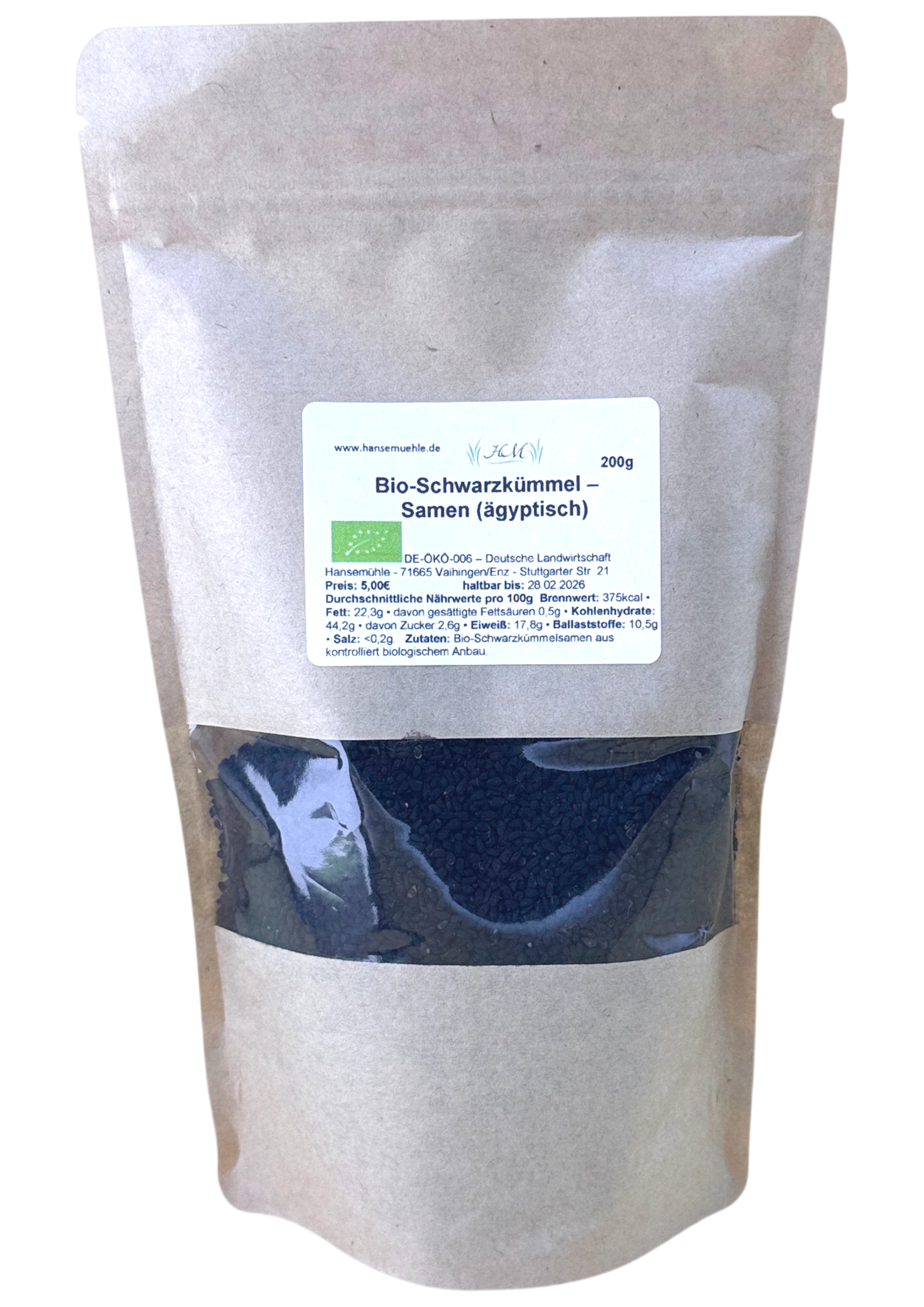 Bio-Schwarzkümmelsamen - Ägypten