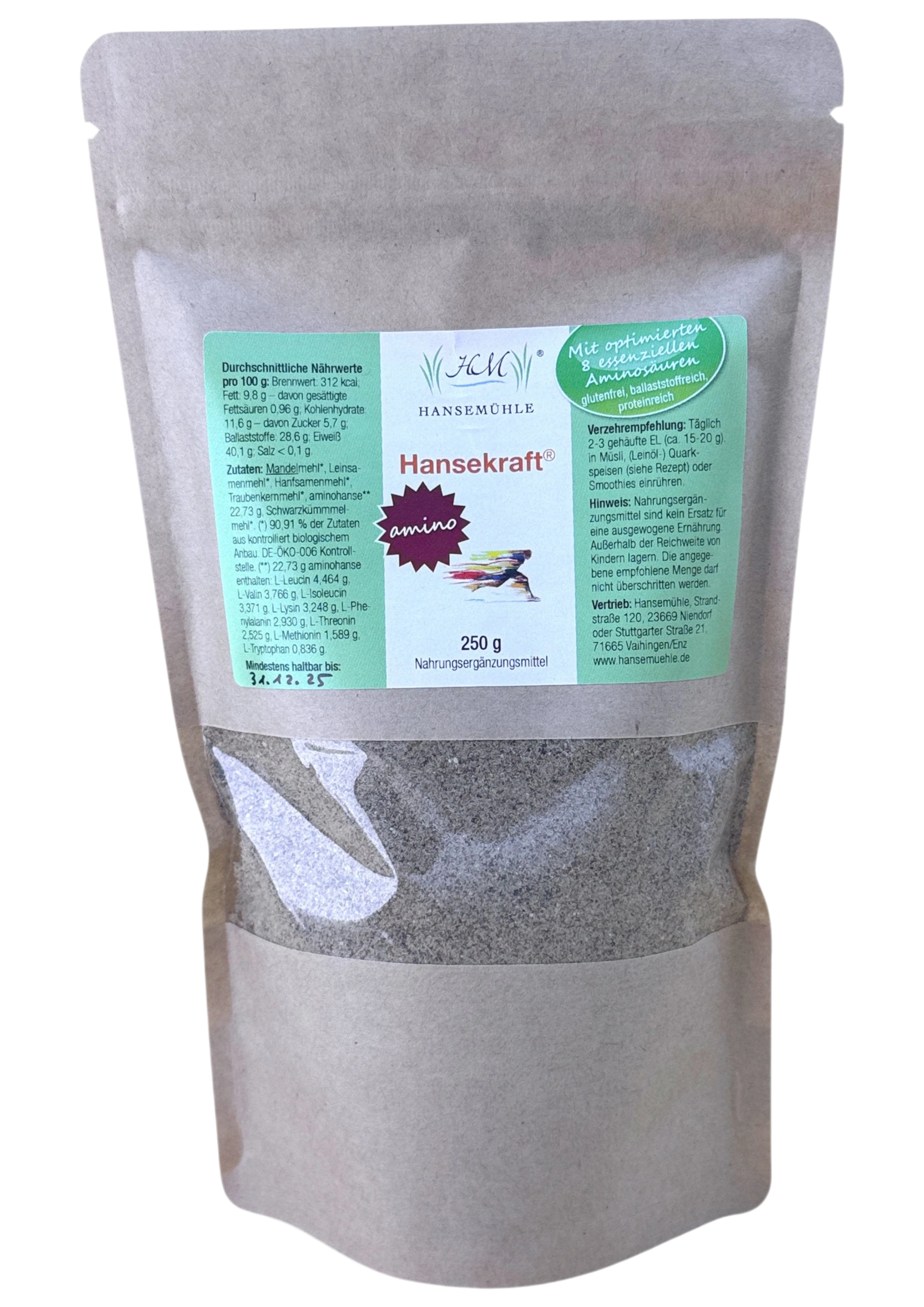 Bio-Hansekraft - amino -vegan & glutenfrei