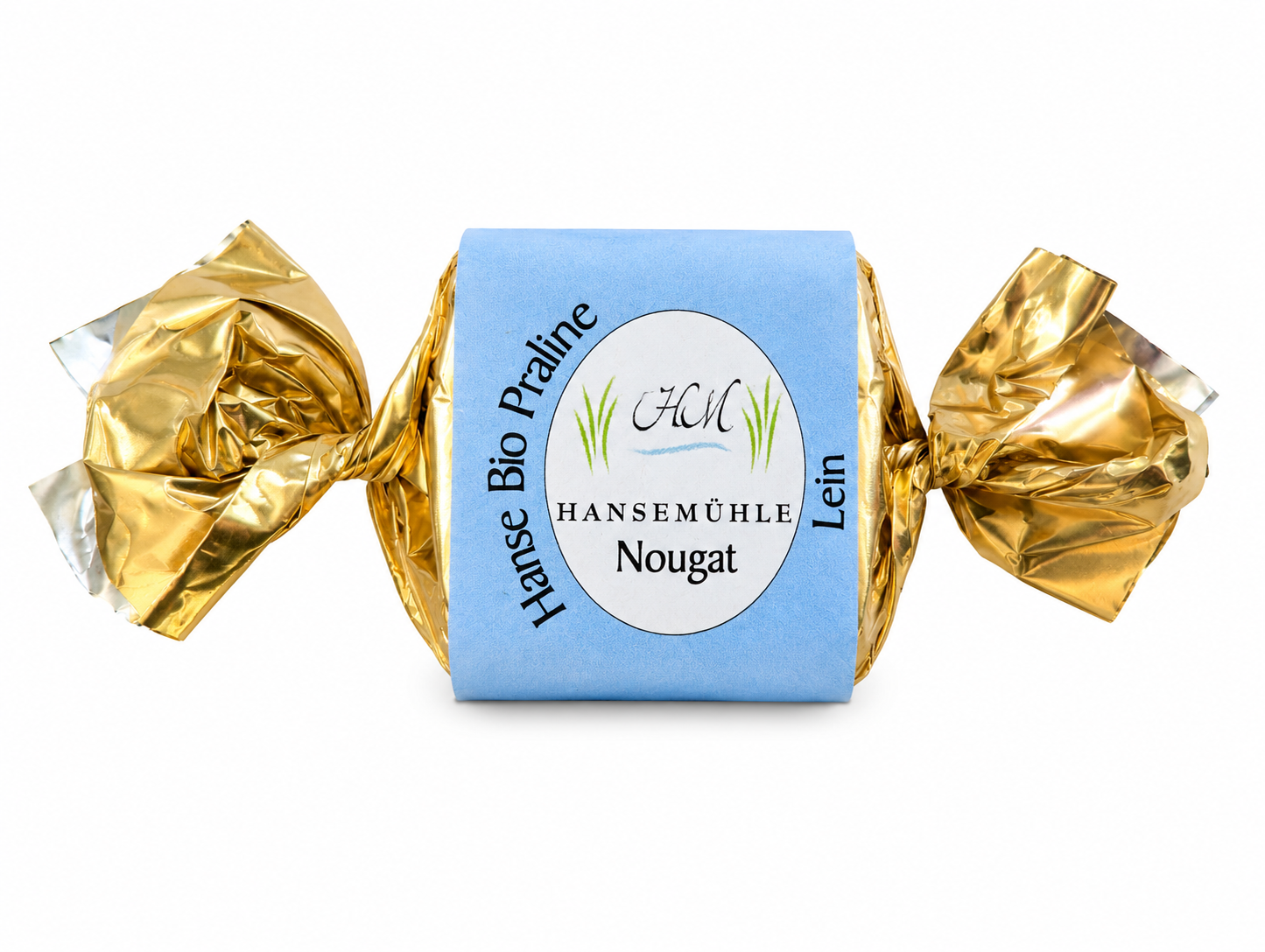 Hanse Bio-Praline Nougat Lein Zartbitter vegan