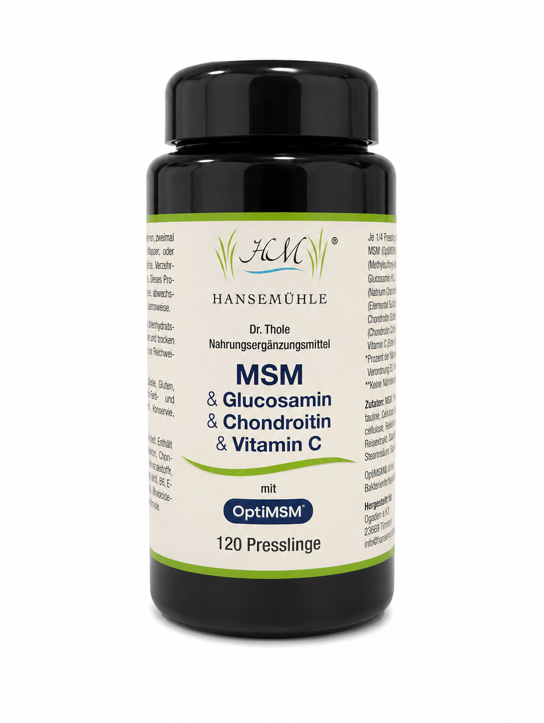 MSM-Glucosamin-Chondroitin-Vitamin C (Ester-C, Calciumascorbat)