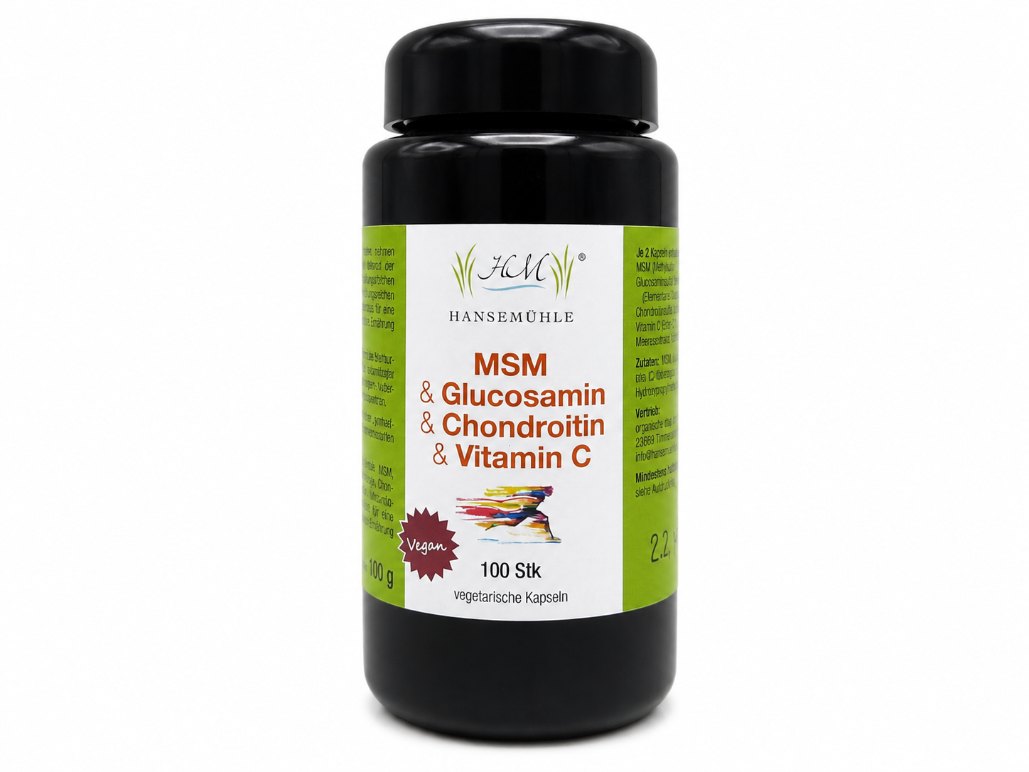 MSM+Glucosamin+Chondroitin (Vegan)+Vitamin C (Ester C)