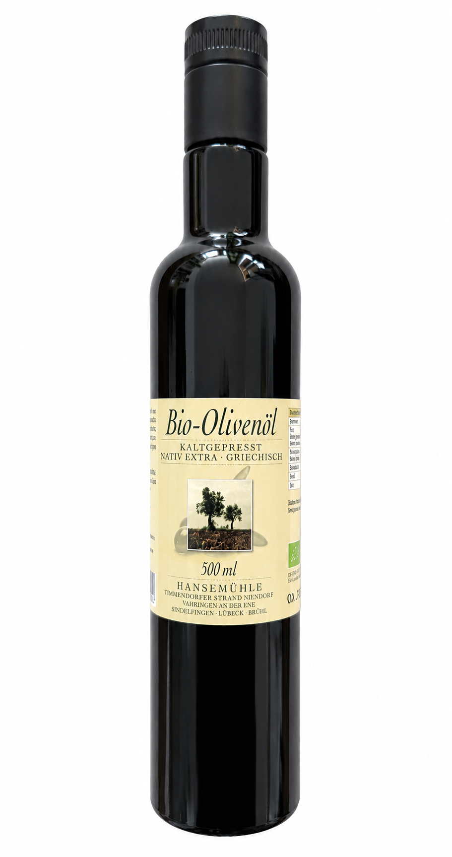 Bio-Olivenöl extra vergine griechisch (Kreta)