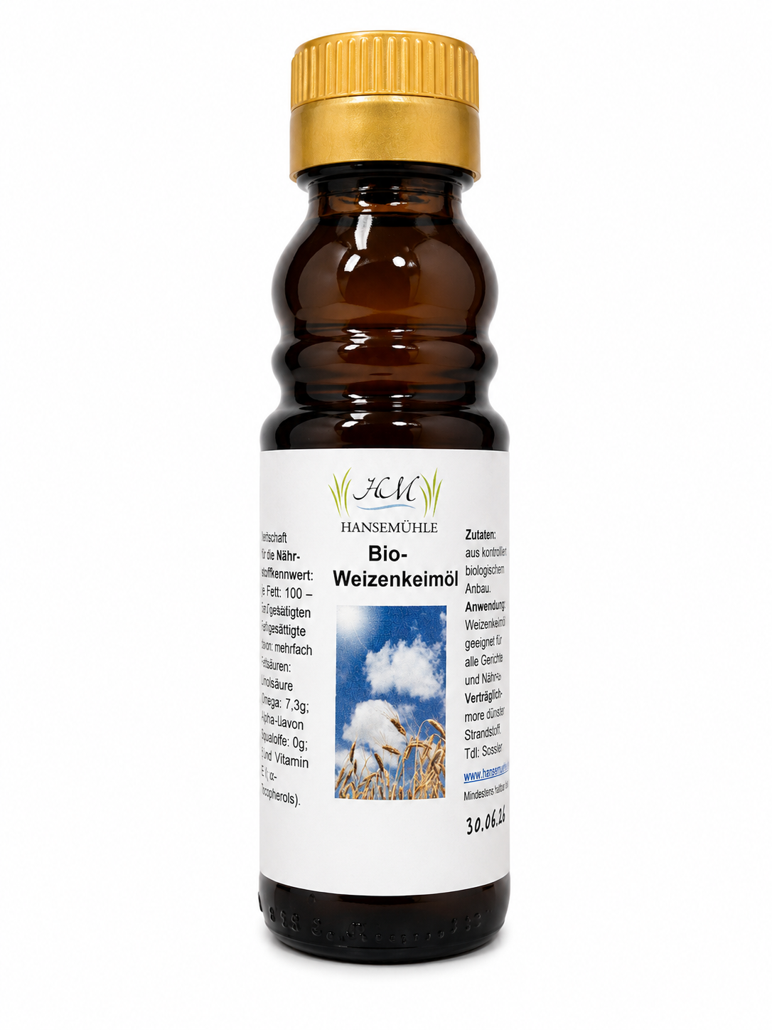 Bio-Weizenkeimöl - CO₂-Extraktion - nativ