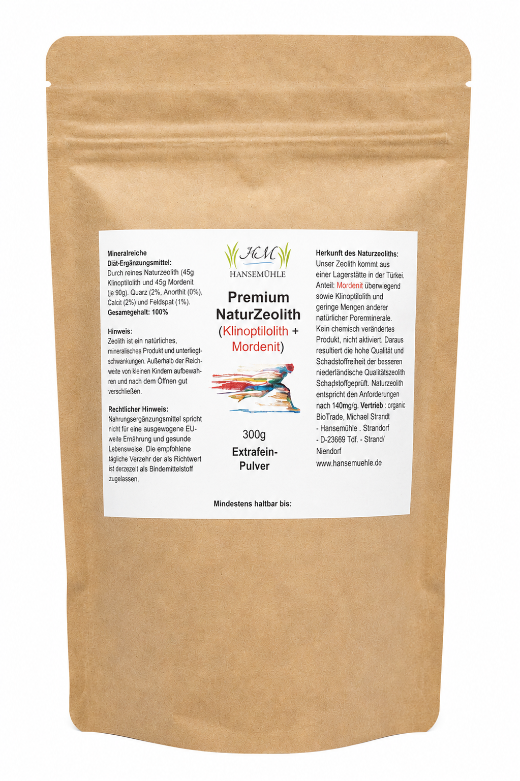 Premium NaturZeolith (Klinoptilolith + Mordenit)