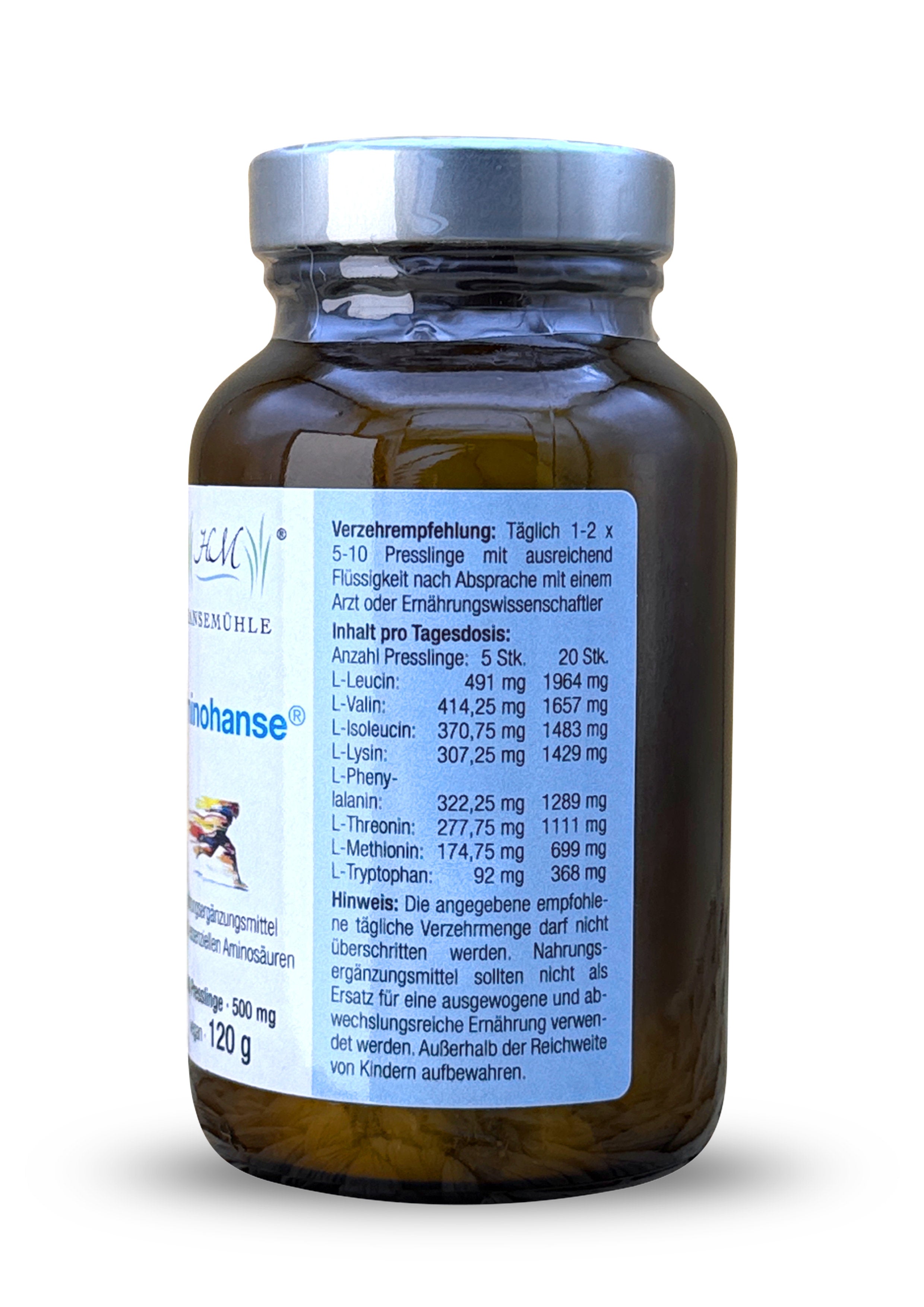 aminohanse® Presslinge  - vegan - 240 Presslinge a' 500mg