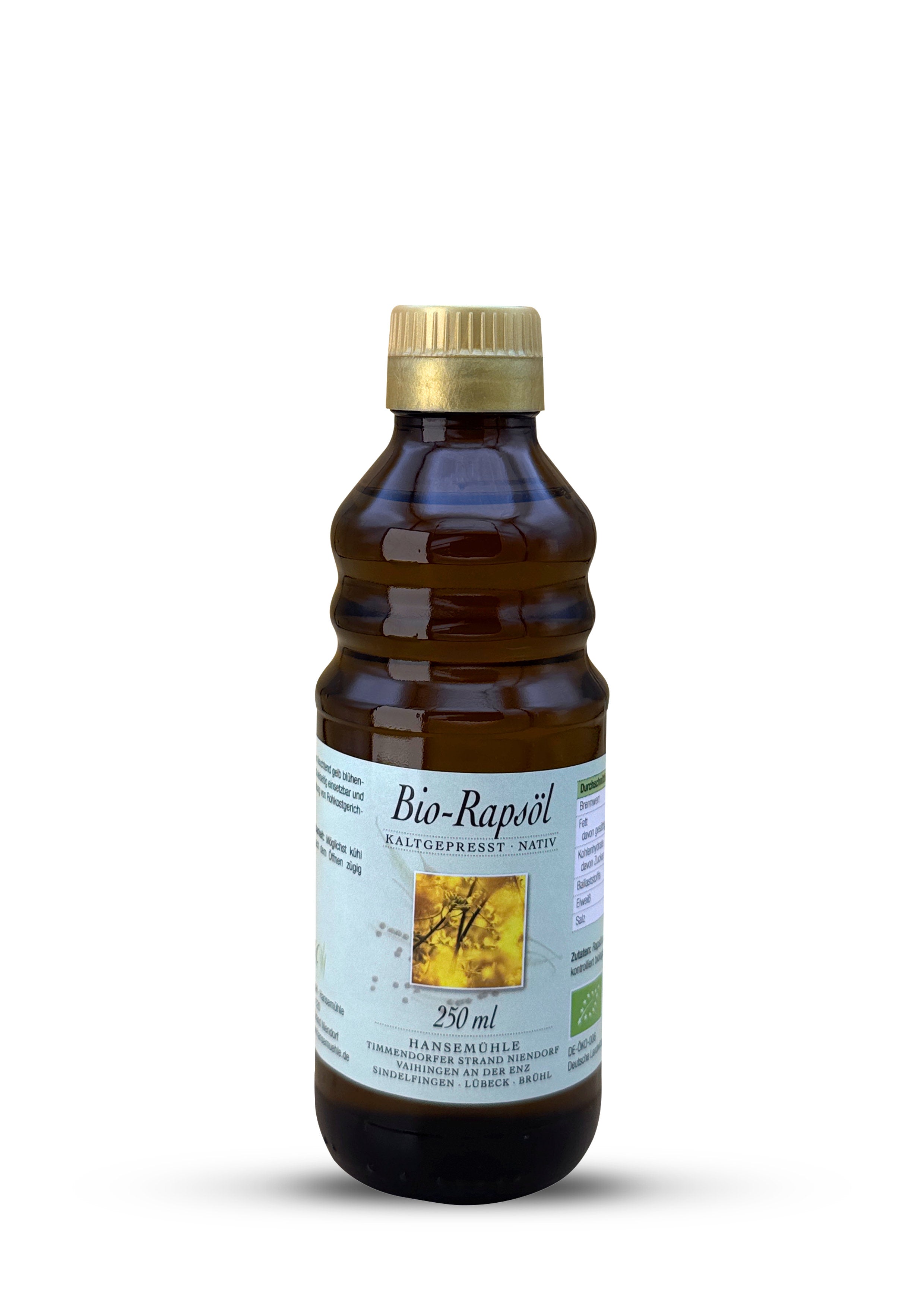 Bio-Rapsöl  - nativ - ungefiltert