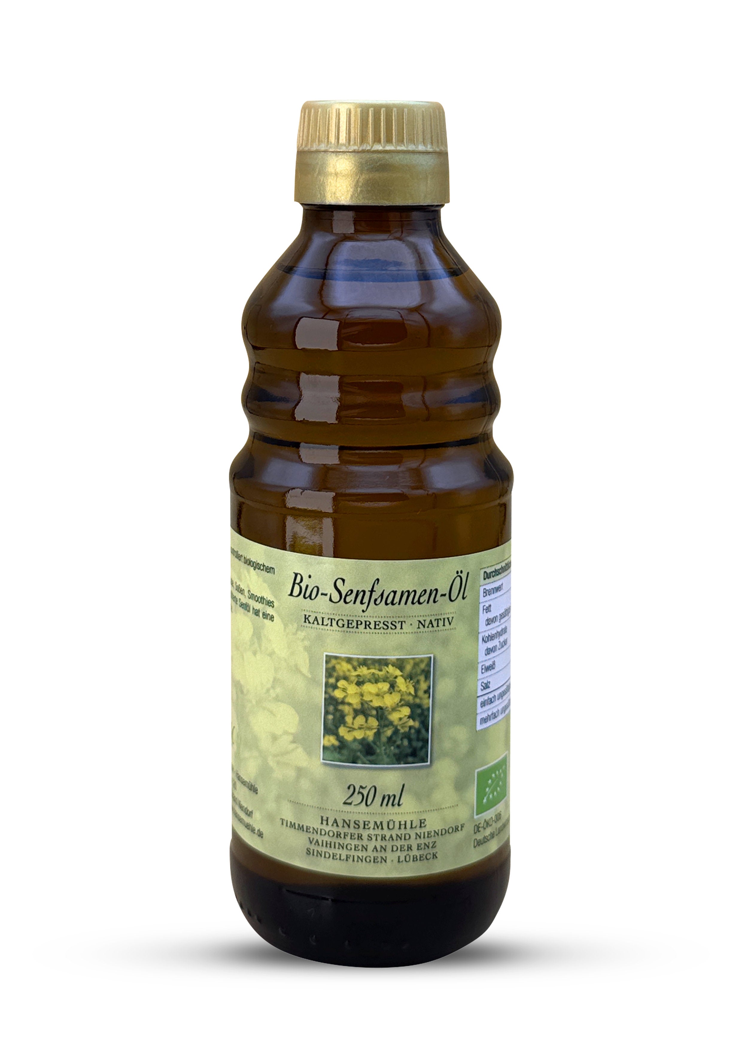 Bio-Senfsamenöl – kaltgepresst & nativ
