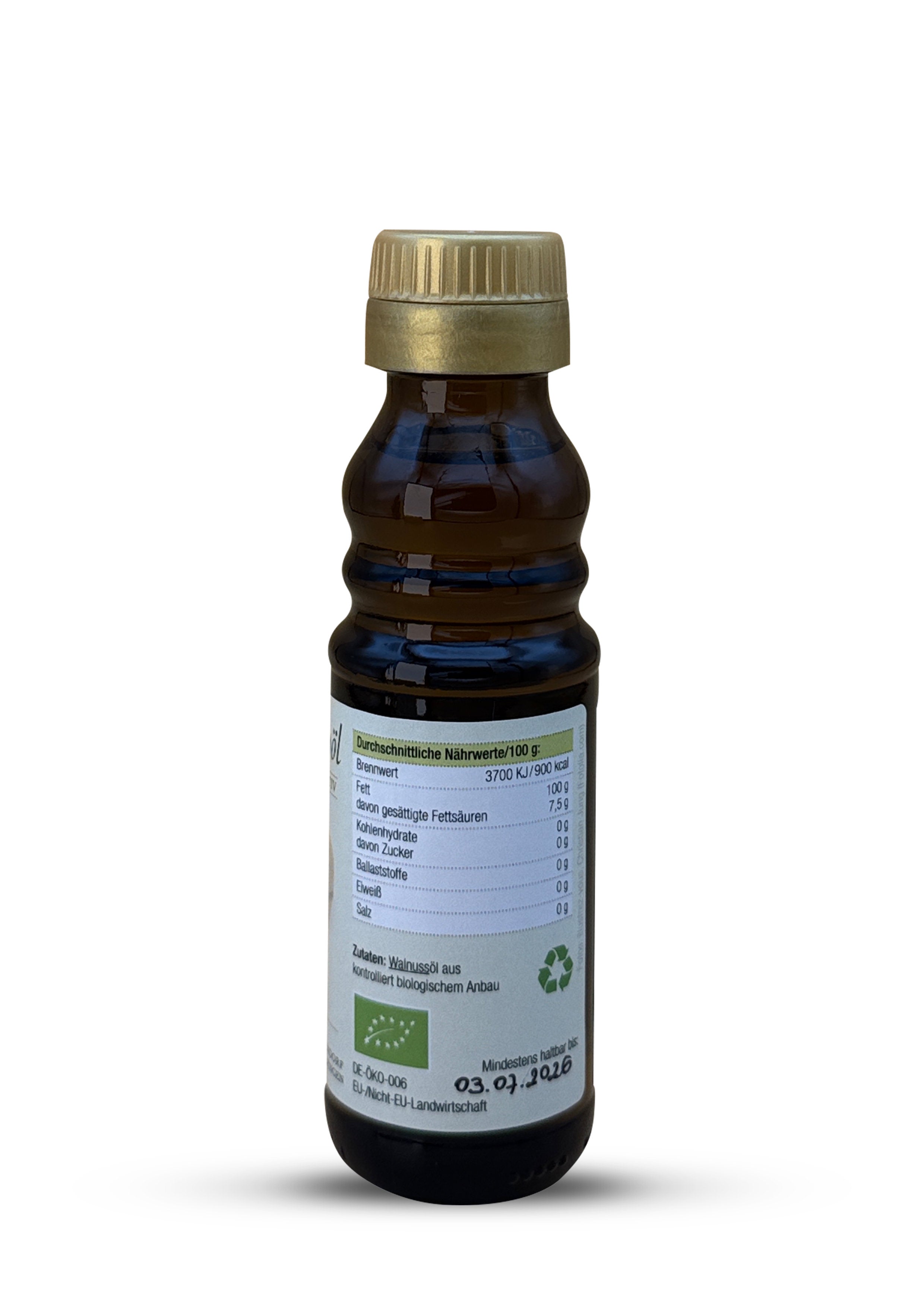 Bio-Walnussöl nativ - kaltgepresst