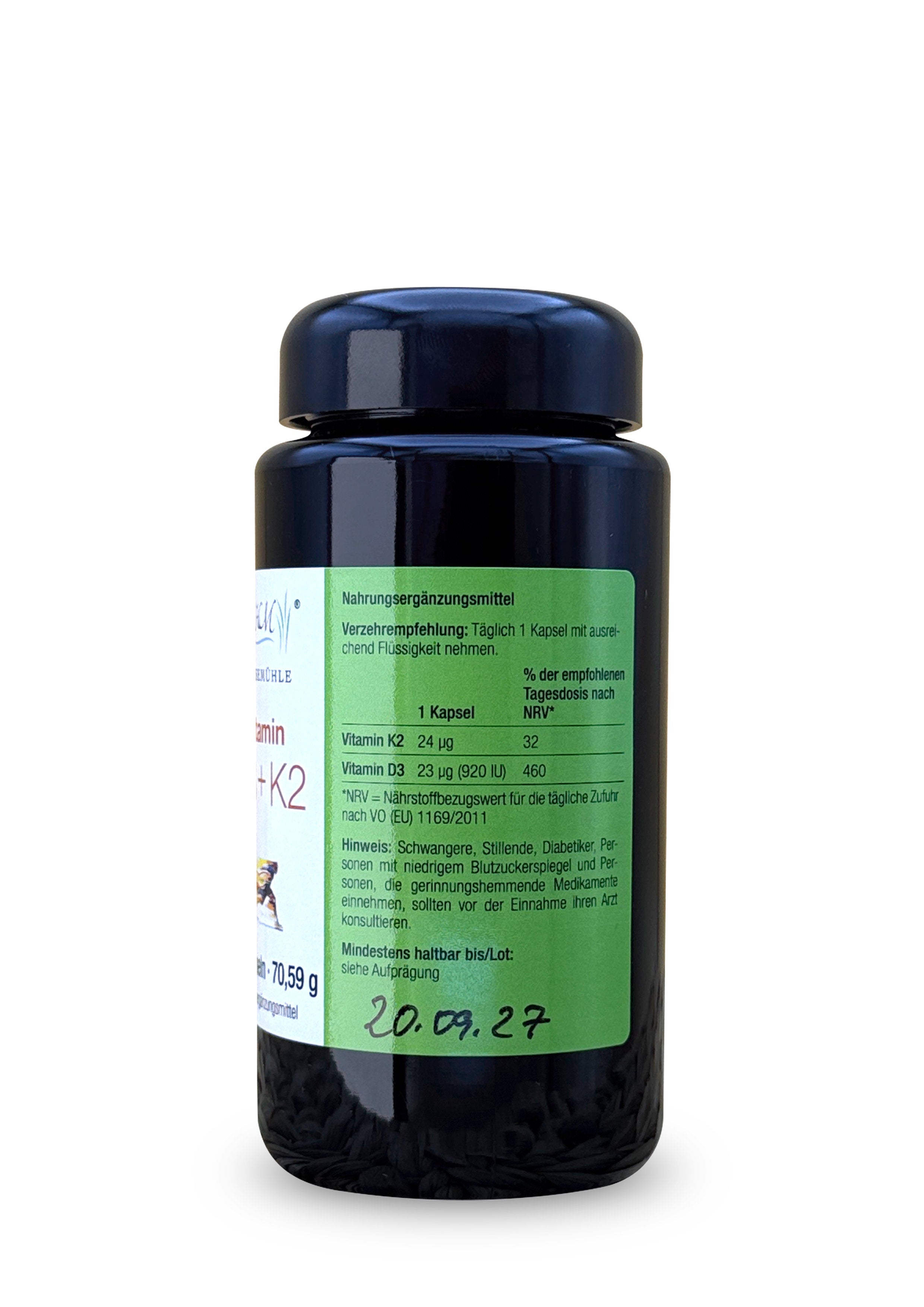 Vitamin D3/K2 Kapseln