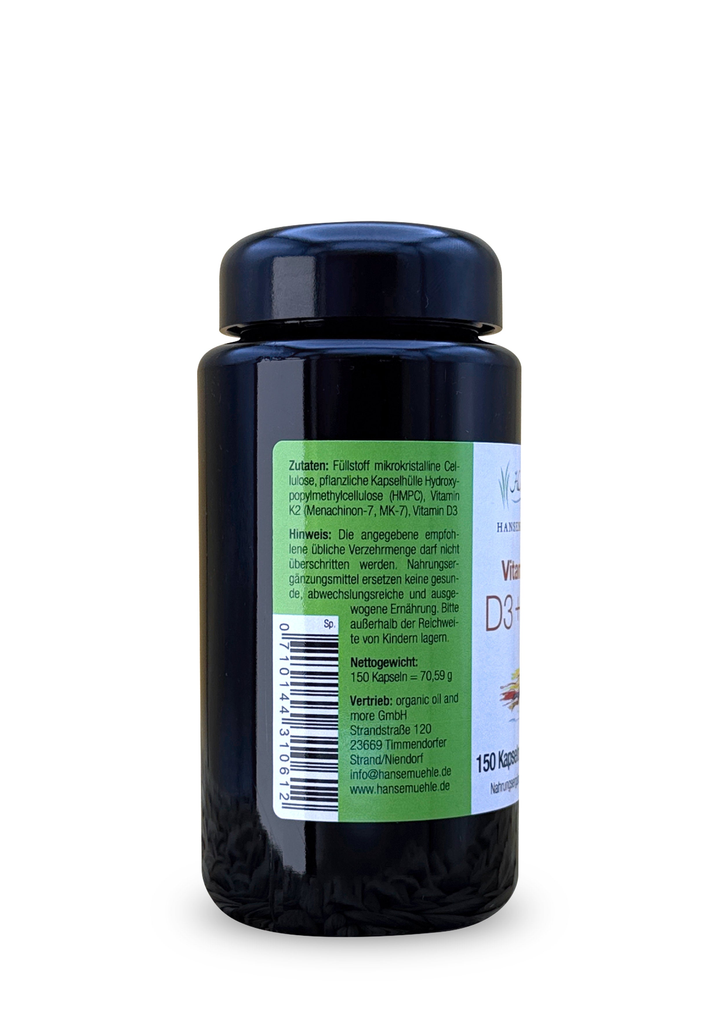 Vitamin D3/K2 Kapseln