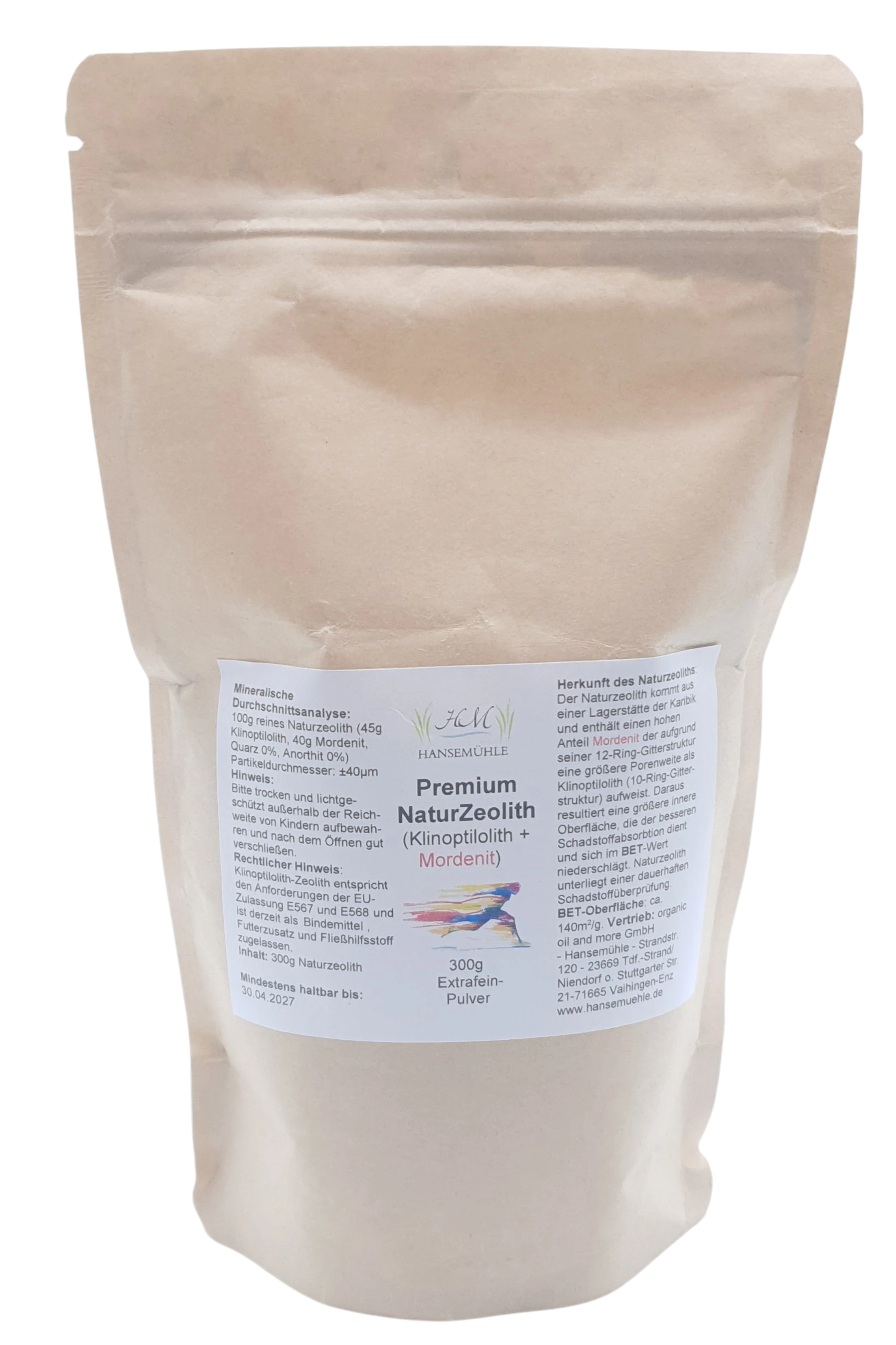 Natur Zeolith Premium (Klinoptilonith + Mordenit)