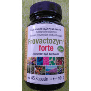 Provactozym® forte 45 Kapseln - Bakterienstämme, Enzyme und Flavonoide/Anthocyane - PZN: 18899923
